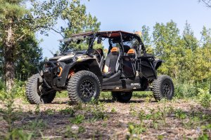 Polaris RZR XP 4 Turbo S Aluminum Lower Half Doors - Rear - Rough Country - 2020